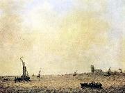 Jan van Goyen View of Dordrecht from the Oude Maas oil painting artist